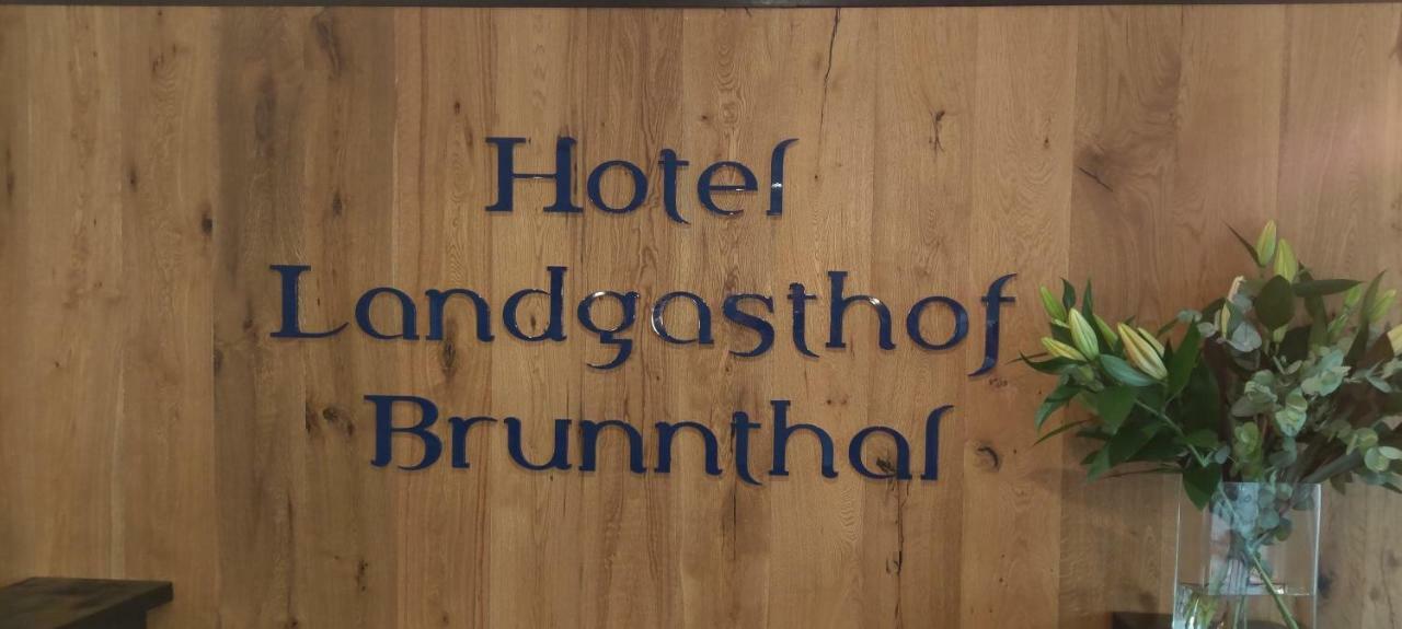 Hotel Brunnthal Bagian luar foto